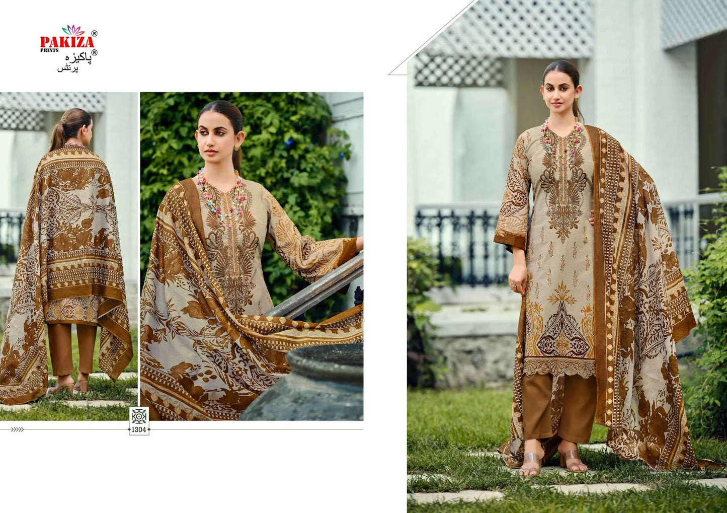 Zeenat Vol 13 Pakiza Prints Lawn Cotton Karachi Salwar Suits Wholesale Price