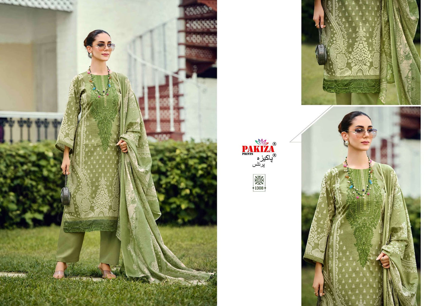Zeenat Vol 13 Pakiza Prints Lawn Cotton Karachi Salwar Suits Wholesale Price