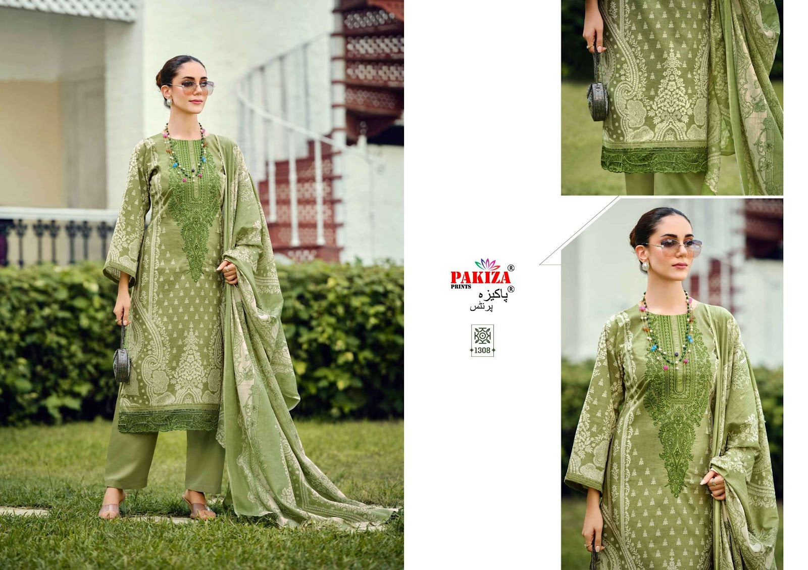 Zeenat Vol 13 Pakiza Prints Lawn Cotton Karachi Salwar Suits Wholesale Price