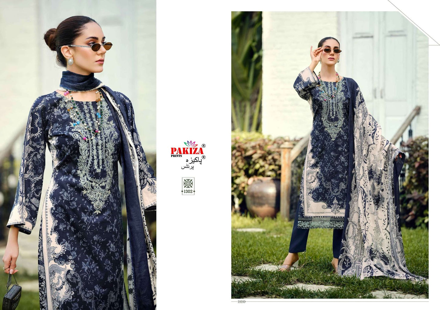 Zeenat Vol 13 Pakiza Prints Lawn Cotton Karachi Salwar Suits Wholesale Price