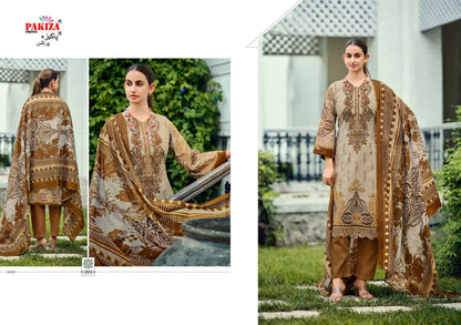 Zeenat Vol 18 Pakiza Prints Lawn Cotton Karachi Salwar Suits Wholesaler Gujarat