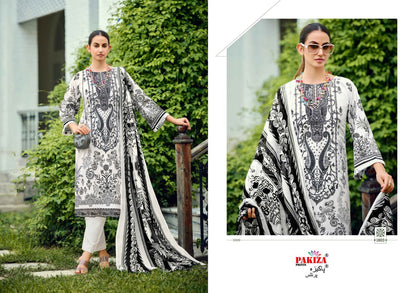 Zeenat Vol 18 Pakiza Prints Lawn Cotton Karachi Salwar Suits Wholesaler Gujarat