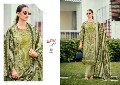 Zeenat Vol 18 Pakiza Prints Lawn Cotton Karachi Salwar Suits Wholesaler Gujarat