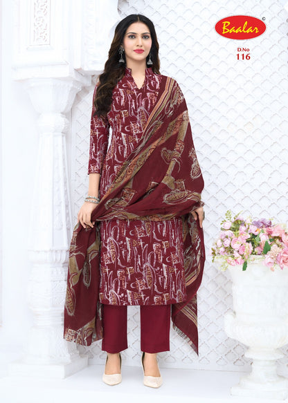 Zeenat Vol 1 Baalar Cotton Dress Material Manufacturer Gujarat