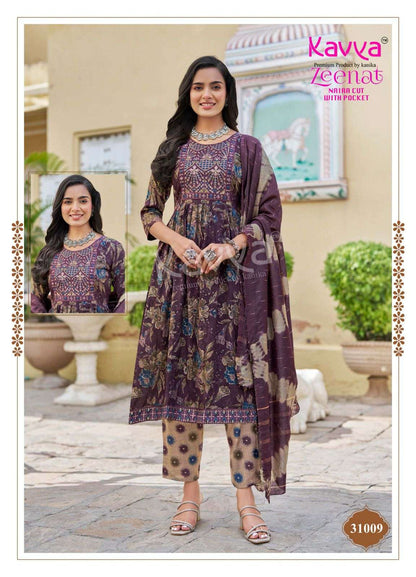 Zeenat Vol 31 Kavya Capsule Readymade Pant Style Suits Manufacturer India