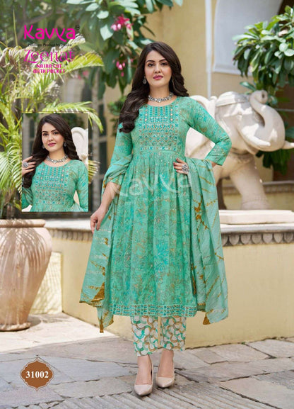 Zeenat Vol 31 Kavya Capsule Readymade Pant Style Suits Manufacturer India