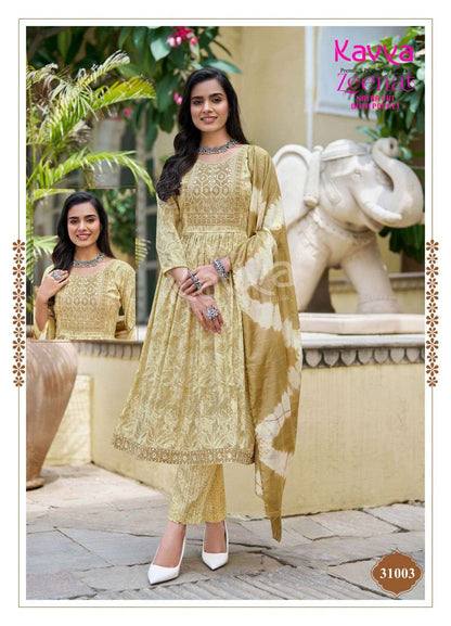 Zeenat Vol 31 Kavya Capsule Readymade Pant Style Suits Manufacturer India