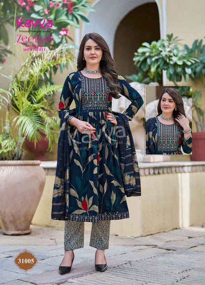 Zeenat Vol 31 Kavya Capsule Readymade Pant Style Suits Manufacturer India