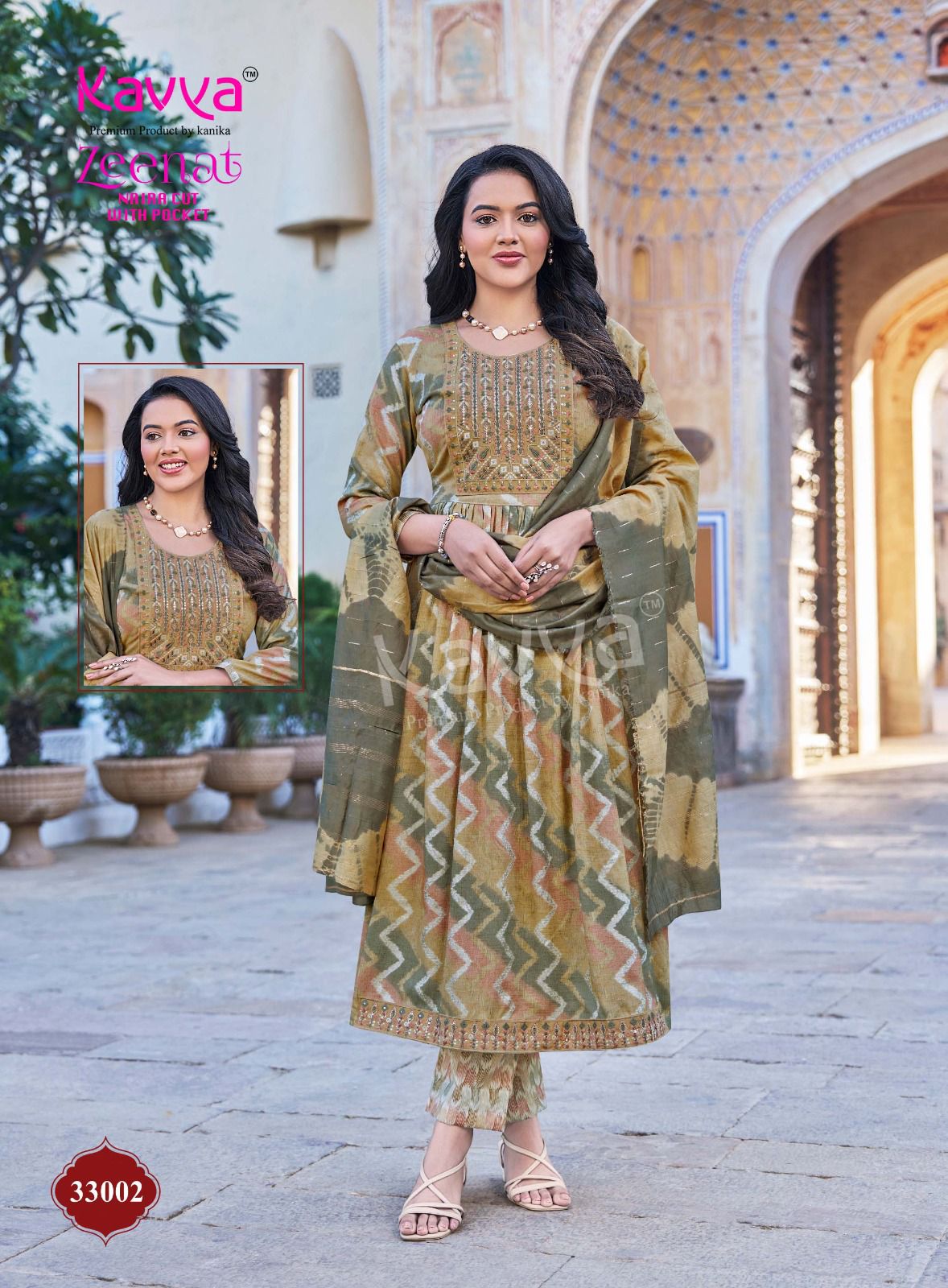 Zeenat Vol 33 Kavya Readymade Pant Style Suits Wholesaler Ahmedabad