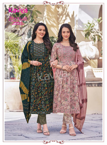 Zeenat Vol 33 Kavya Readymade Pant Style Suits Wholesaler Ahmedabad
