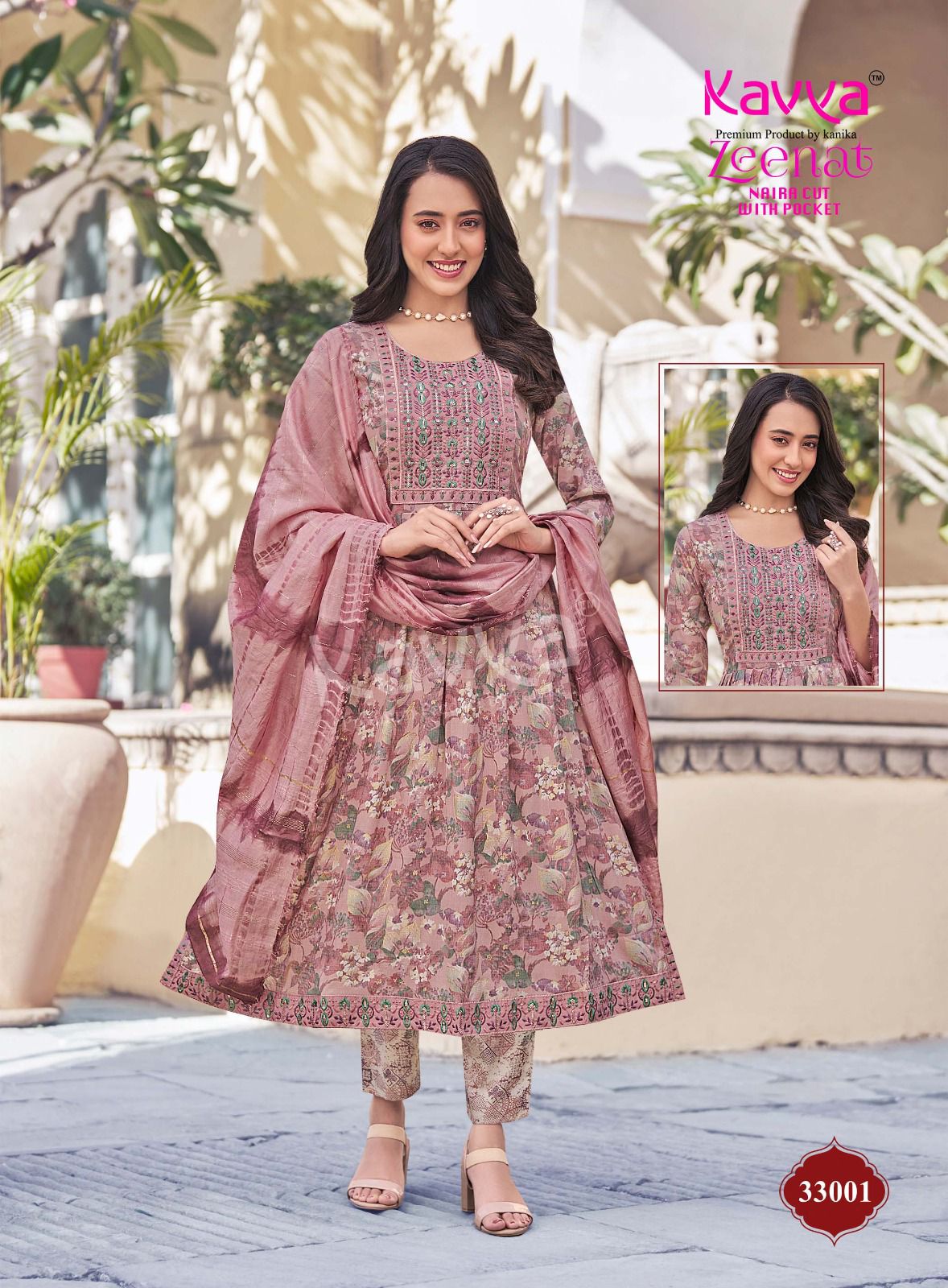 Zeenat Vol 33 Kavya Readymade Pant Style Suits Wholesaler Ahmedabad