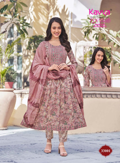 Zeenat Vol 33 Kavya Readymade Pant Style Suits Wholesaler Ahmedabad
