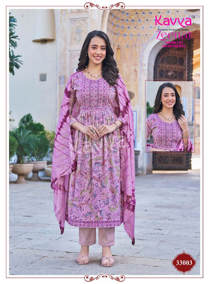 Zeenat Vol 33 Kavya Readymade Pant Style Suits Wholesaler Ahmedabad