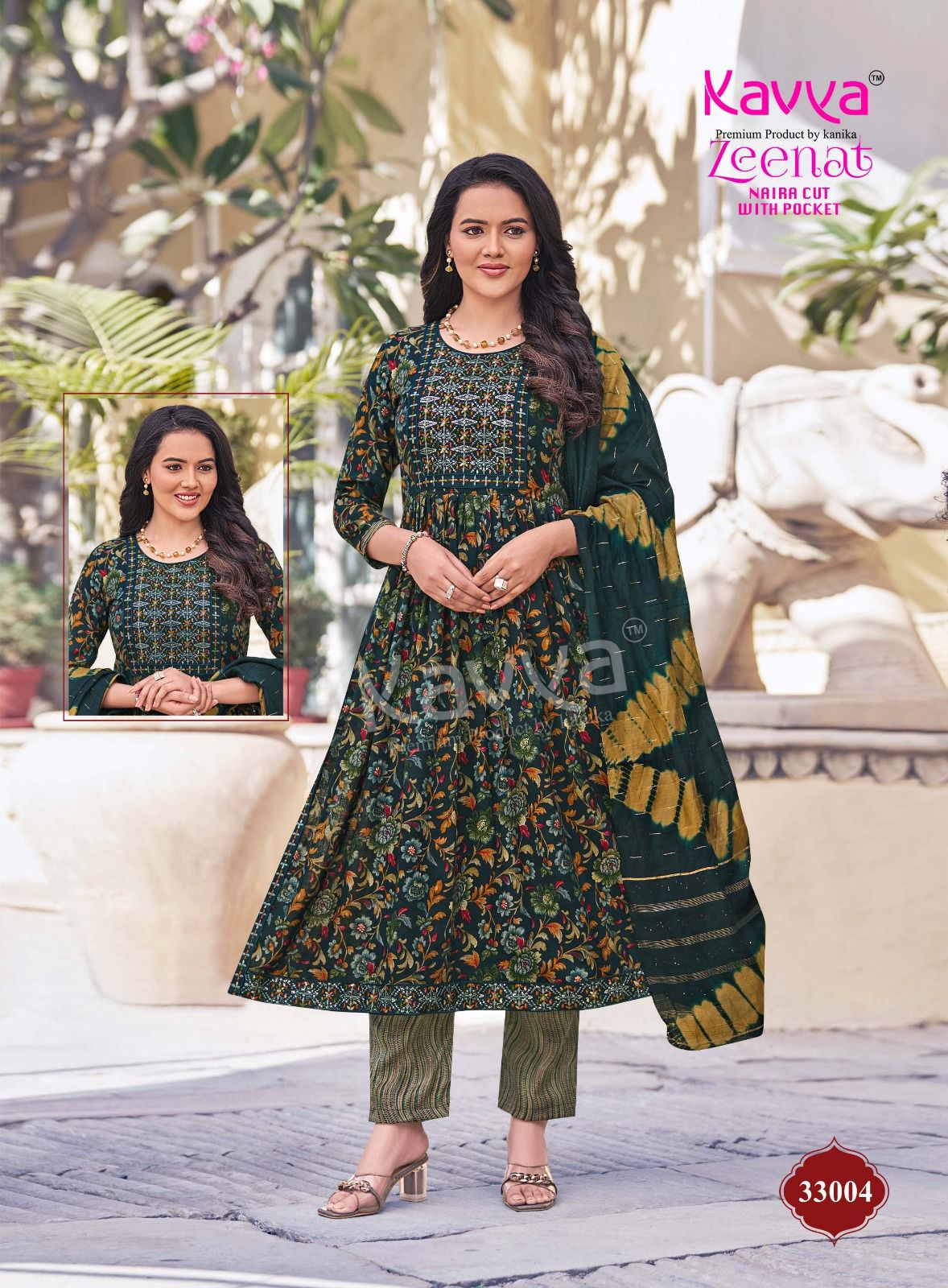 Zeenat Vol 33 Kavya Readymade Pant Style Suits Wholesaler Ahmedabad