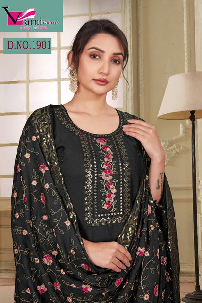 Zeeya Gopi 1901-1904 Varni Fabrics Georgette Readymade Pant Style Suits Wholesaler India