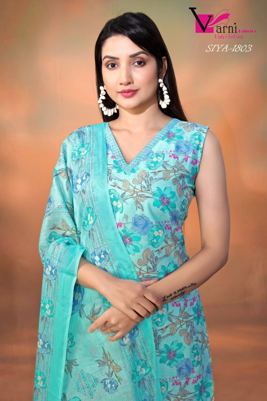 Zeeya Siya 1801-1803 Varni Fabrics Cambric Cotton Readymade Suits Wholesale Rate