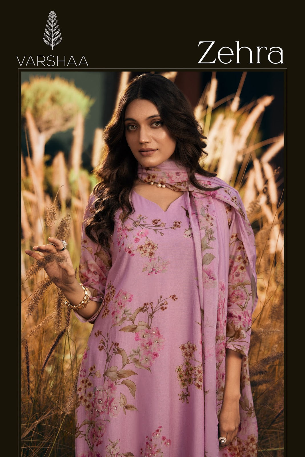 Zehra Varshaa Mul Chanderi Pant Style Suits Exporter India