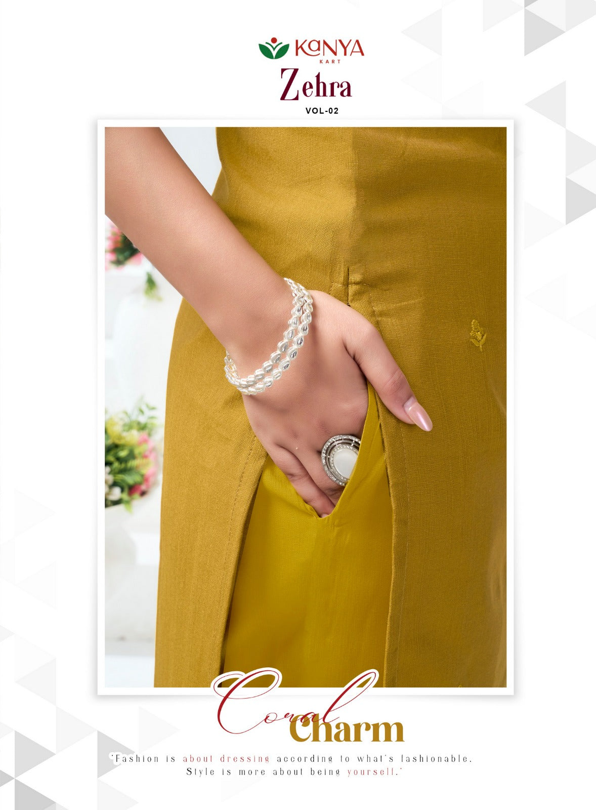 Zehra Vol 2 Kanya Kart Vertican Readymade Pant Style Suits Exporter India
