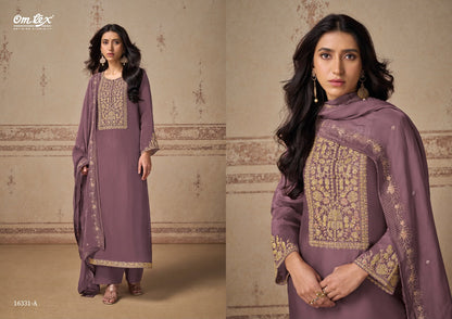 Zelia Omtex Silk Pant Style Suits Wholesaler Gujarat