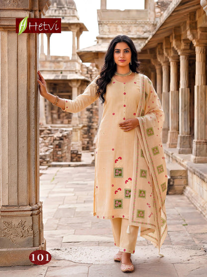 Zena Hetvi Jam Silk Readymade Pant Style Suits Exporter