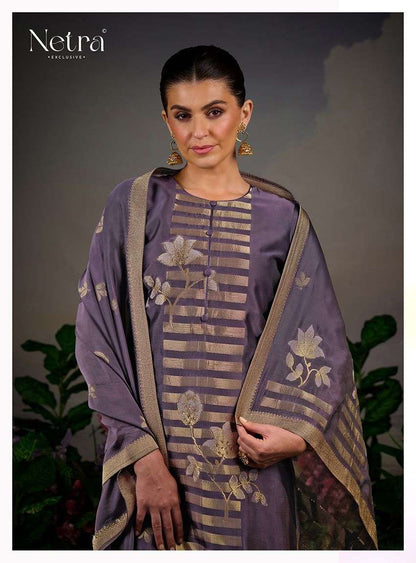 Zena Netra Premium Viscose Pant Style Suits Manufacturer India