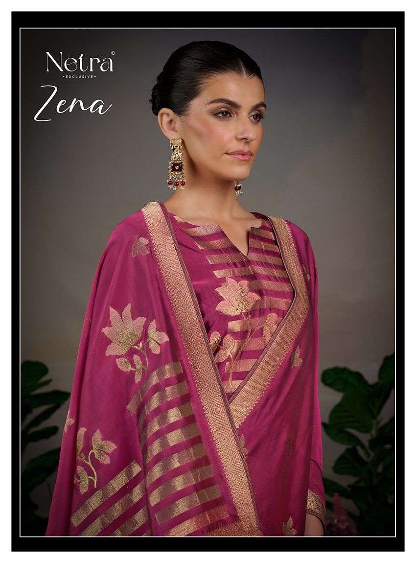Zena Netra Premium Viscose Pant Style Suits Manufacturer India