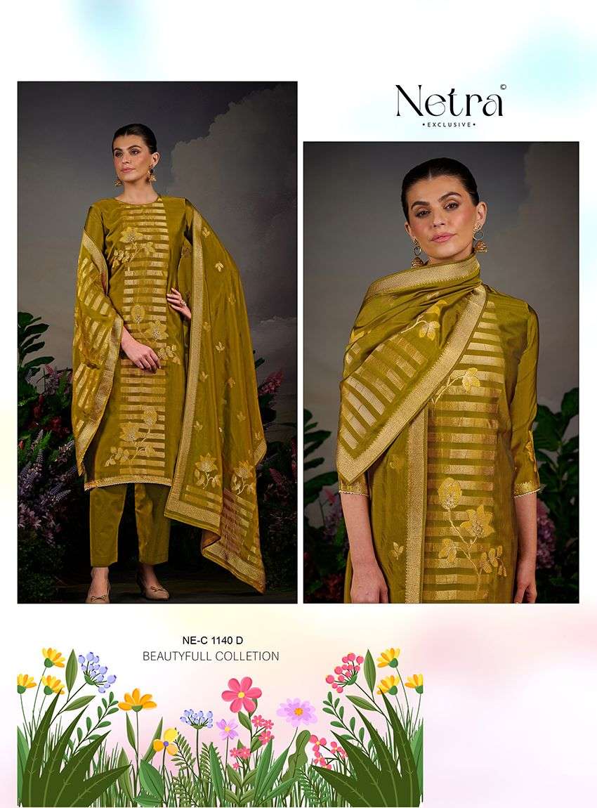 Zena Netra Premium Viscose Pant Style Suits Manufacturer India