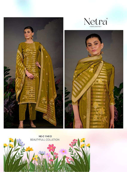 Zena Netra Premium Viscose Pant Style Suits Manufacturer India