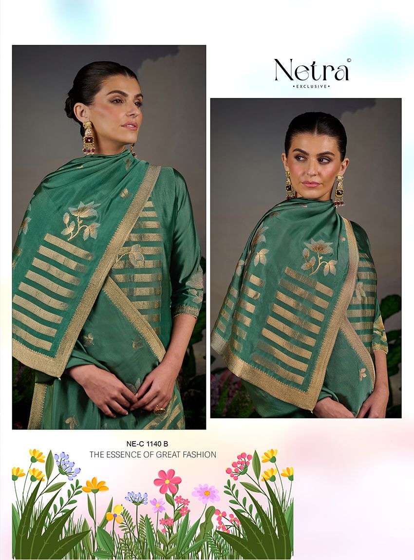 Zena Netra Premium Viscose Pant Style Suits Manufacturer India