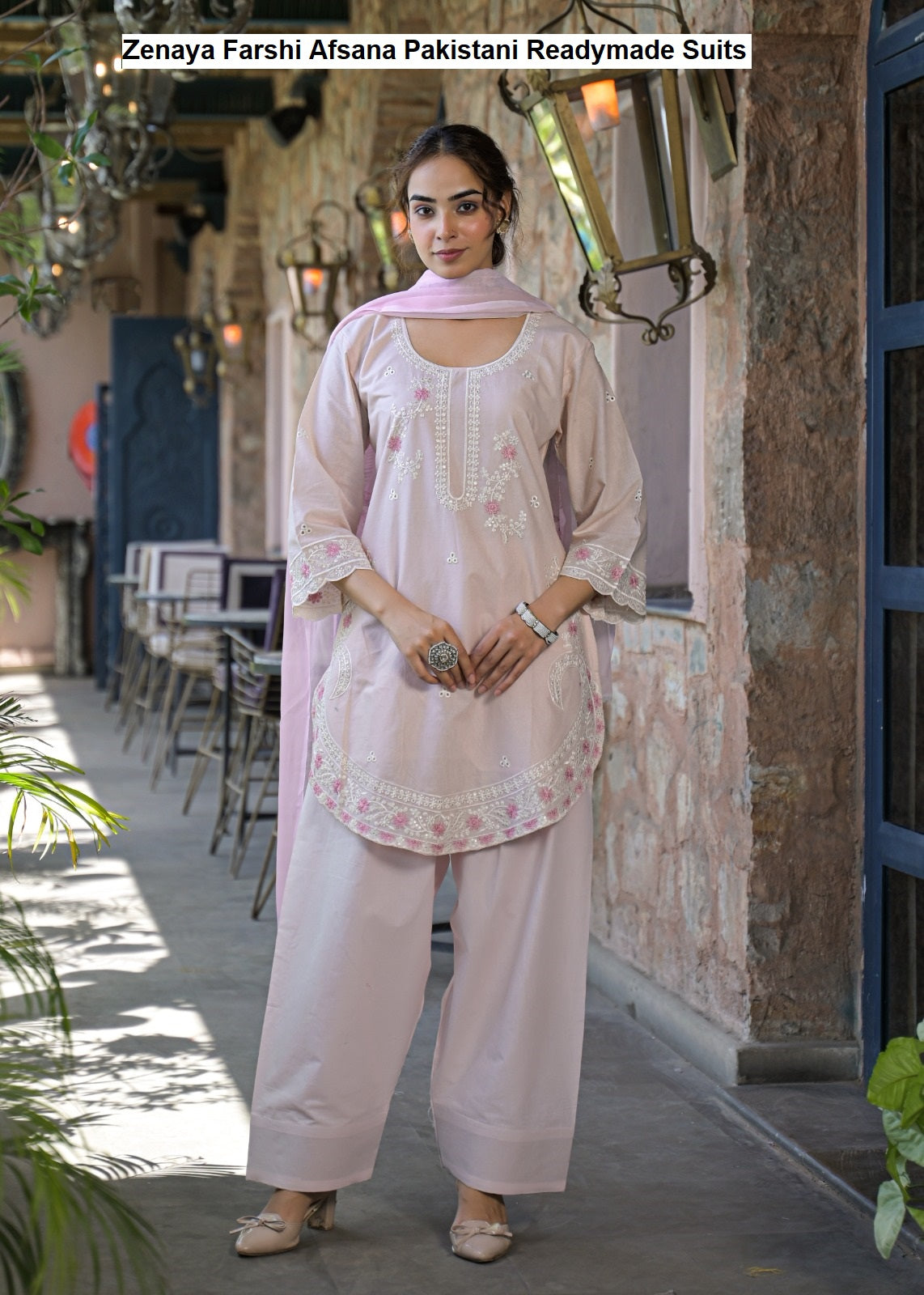 Zenaya Farshi Afsana Cotton Pakistani Readymade Suits Wholesale Price
