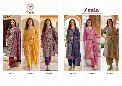 Zenia Harshit Fashion Zam Karachi Salwar Suits Wholesaler Ahmedabad