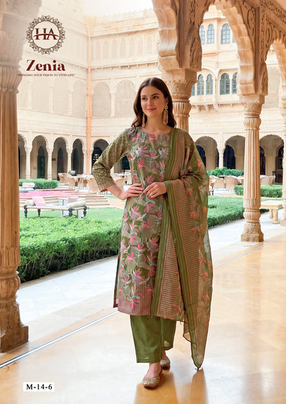 Zenia Harshit Fashion Zam Karachi Salwar Suits Wholesaler Ahmedabad