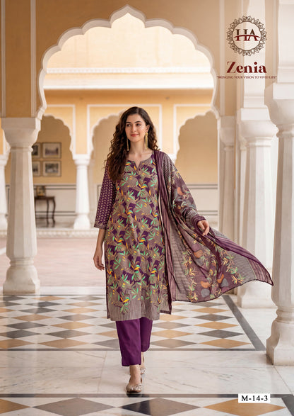Zenia Harshit Fashion Zam Karachi Salwar Suits Wholesaler Ahmedabad