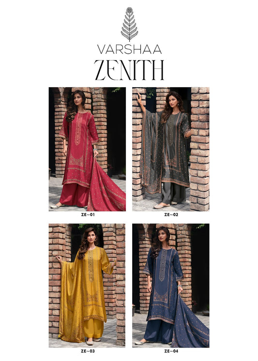 Zenith Varsha Fashions Viscose Pant Style Suits Supplier Ahmedabad