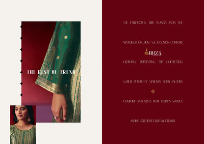 Zeya Ibiza Banglori Silk Pant Style Suits Exporter