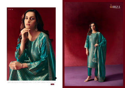 Zeya Ibiza Banglori Silk Pant Style Suits Exporter