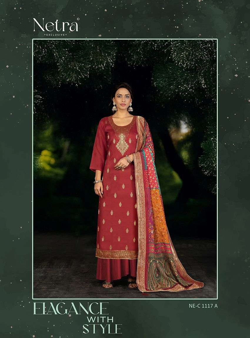 Zeya Netra Weaving Pant Style Suits Wholesaler Gujarat