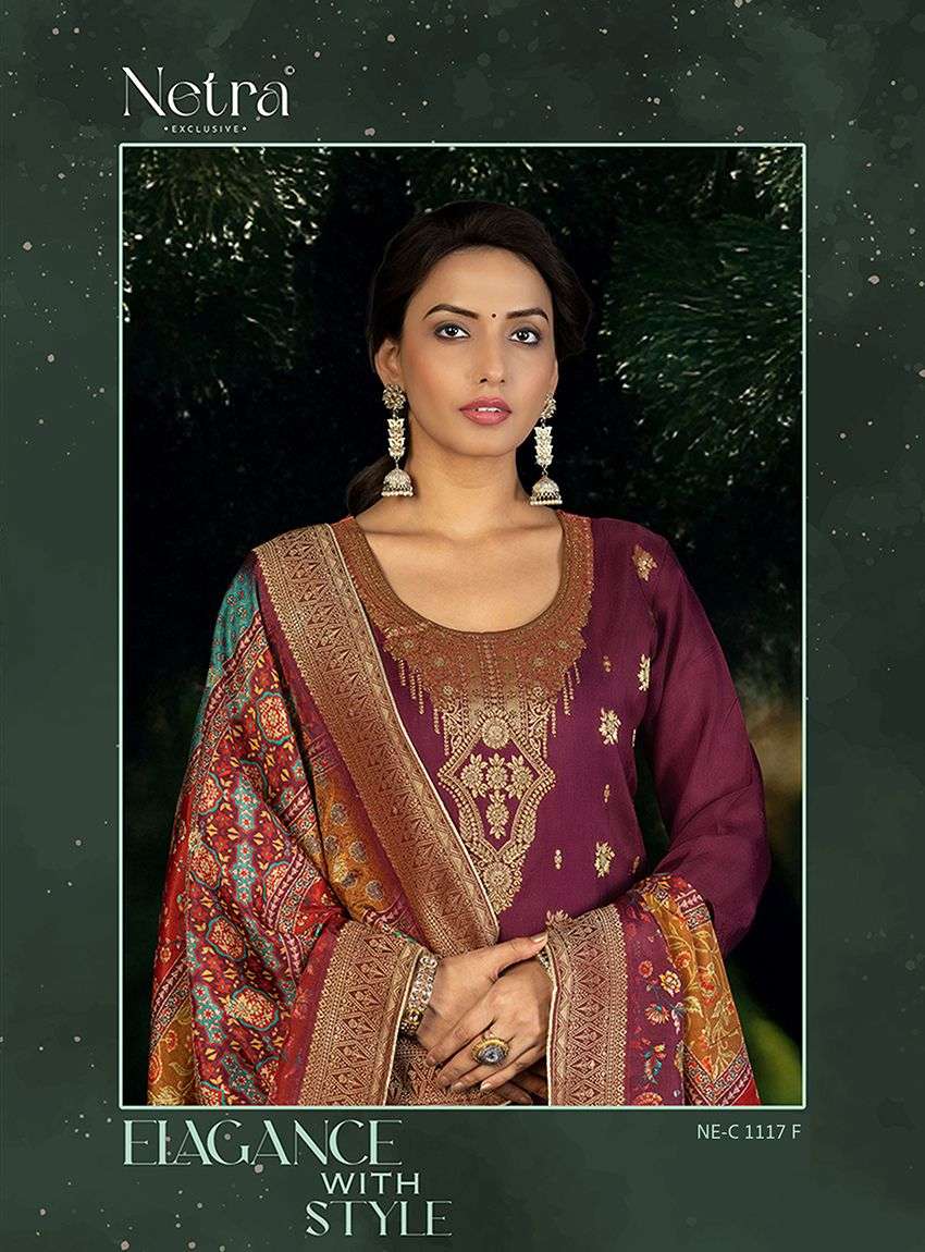 Zeya Netra Weaving Pant Style Suits Wholesaler Gujarat