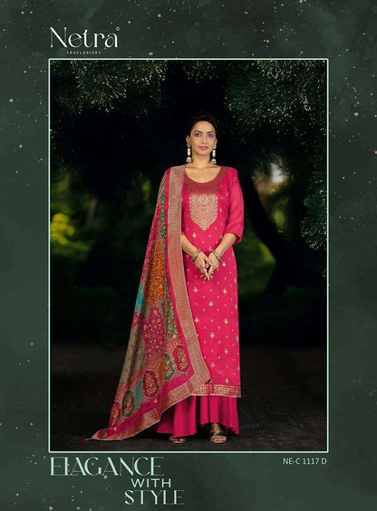Zeya Netra Weaving Pant Style Suits Wholesaler Gujarat