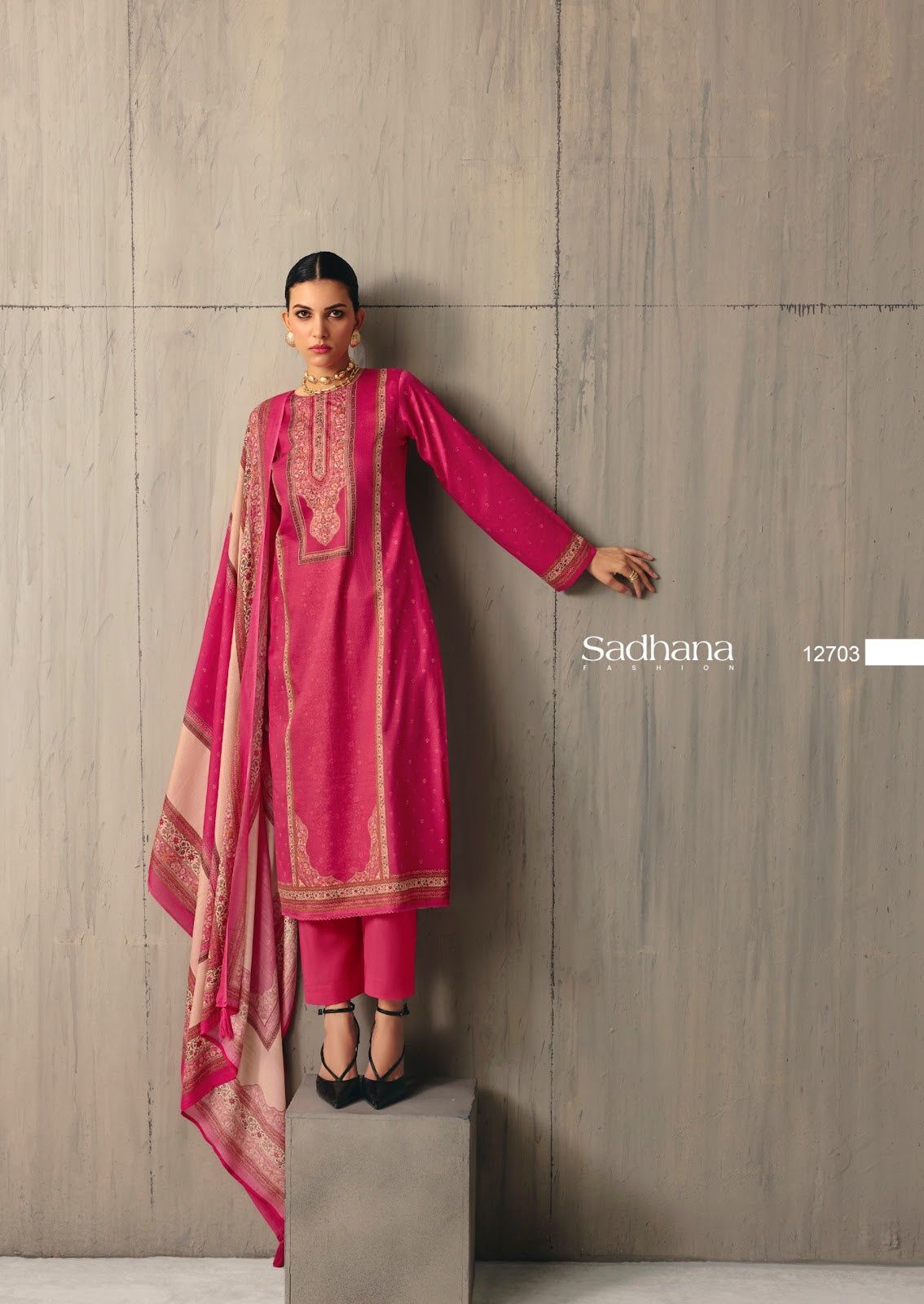 Zeya Sadhana Jam Cotton Pant Style Suits Wholesaler India