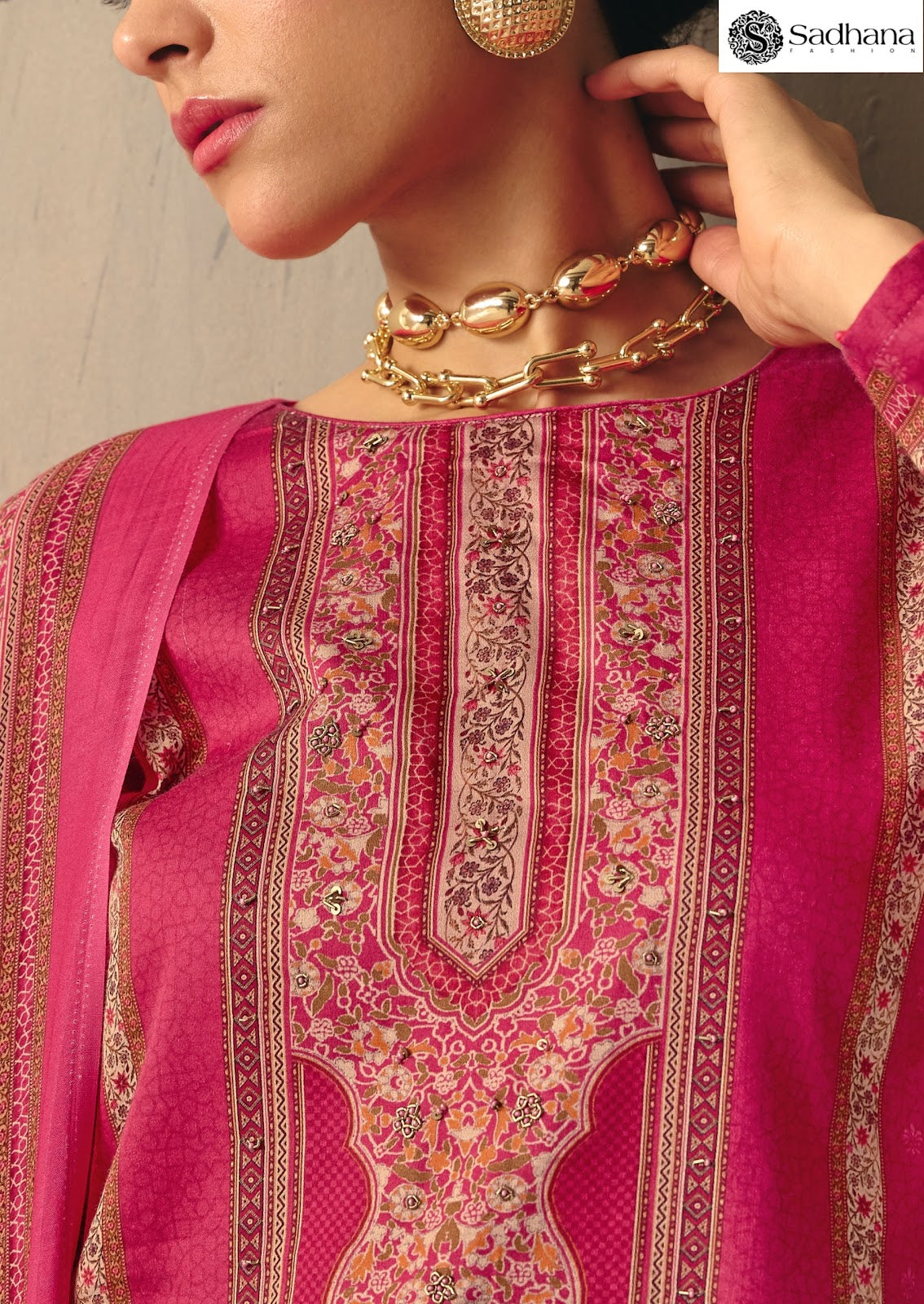 Zeya Sadhana Jam Cotton Pant Style Suits Wholesaler India