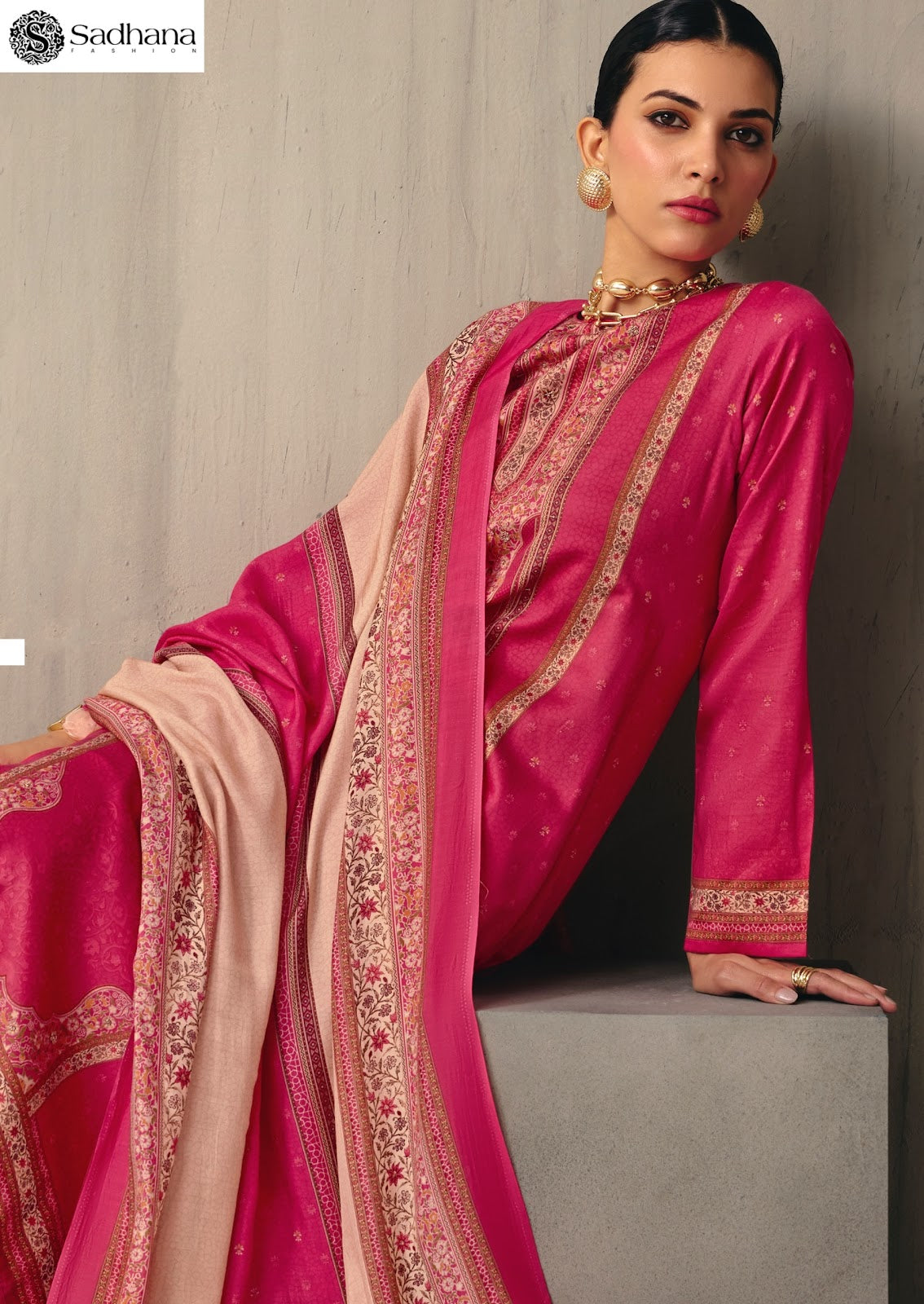 Zeya Sadhana Jam Cotton Pant Style Suits Wholesaler India