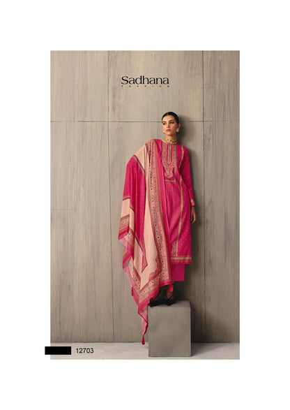Zeya Sadhana Jam Cotton Pant Style Suits Wholesaler India