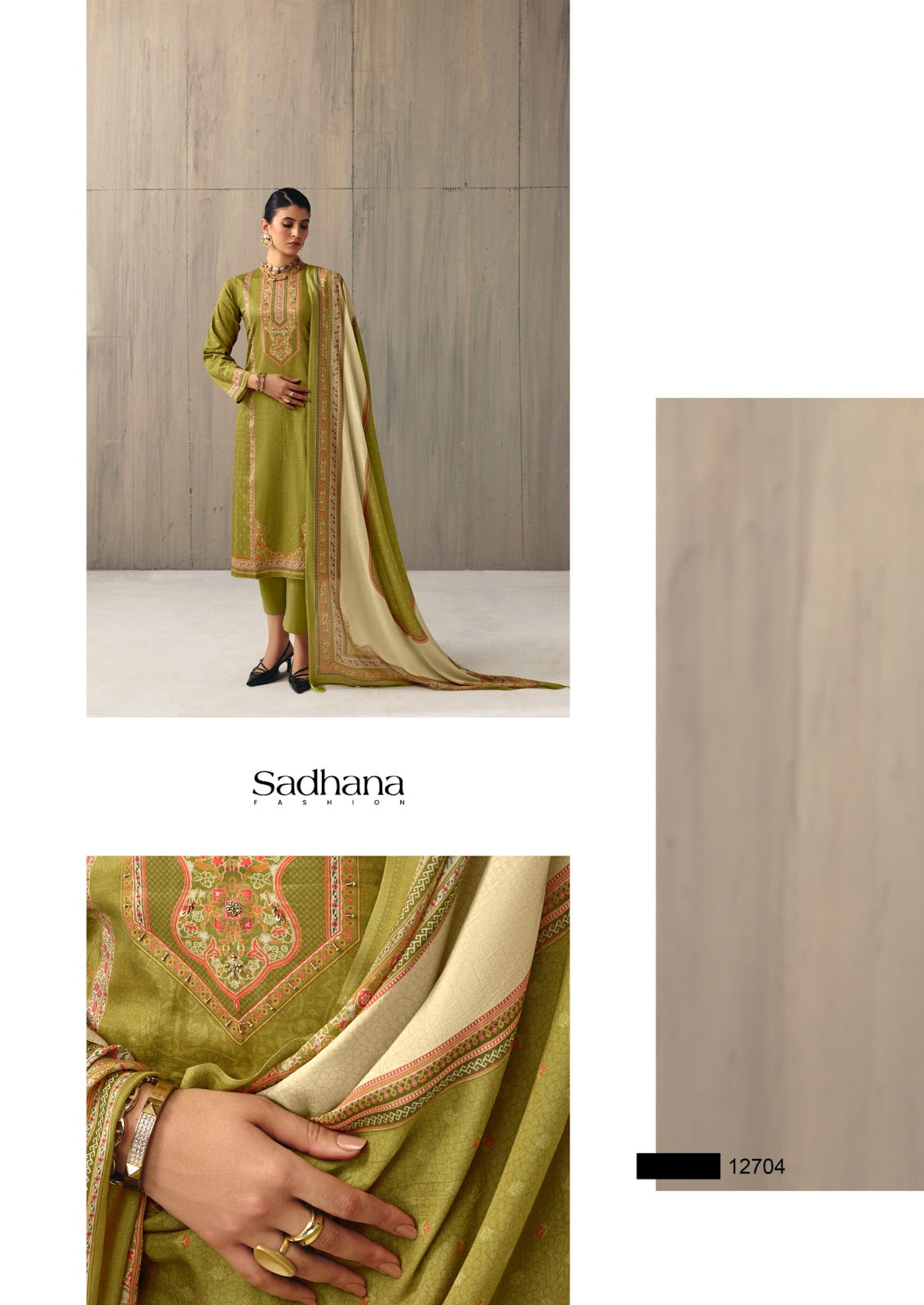 Zeya Sadhana Jam Cotton Pant Style Suits Wholesaler India