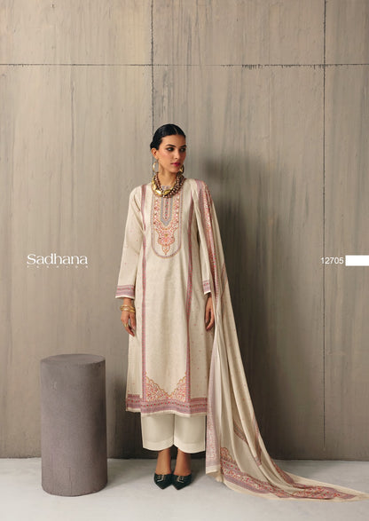 Zeya Sadhana Jam Cotton Pant Style Suits Wholesaler India