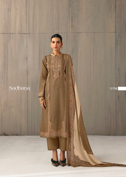 Zeya Sadhana Jam Cotton Pant Style Suits Wholesaler India