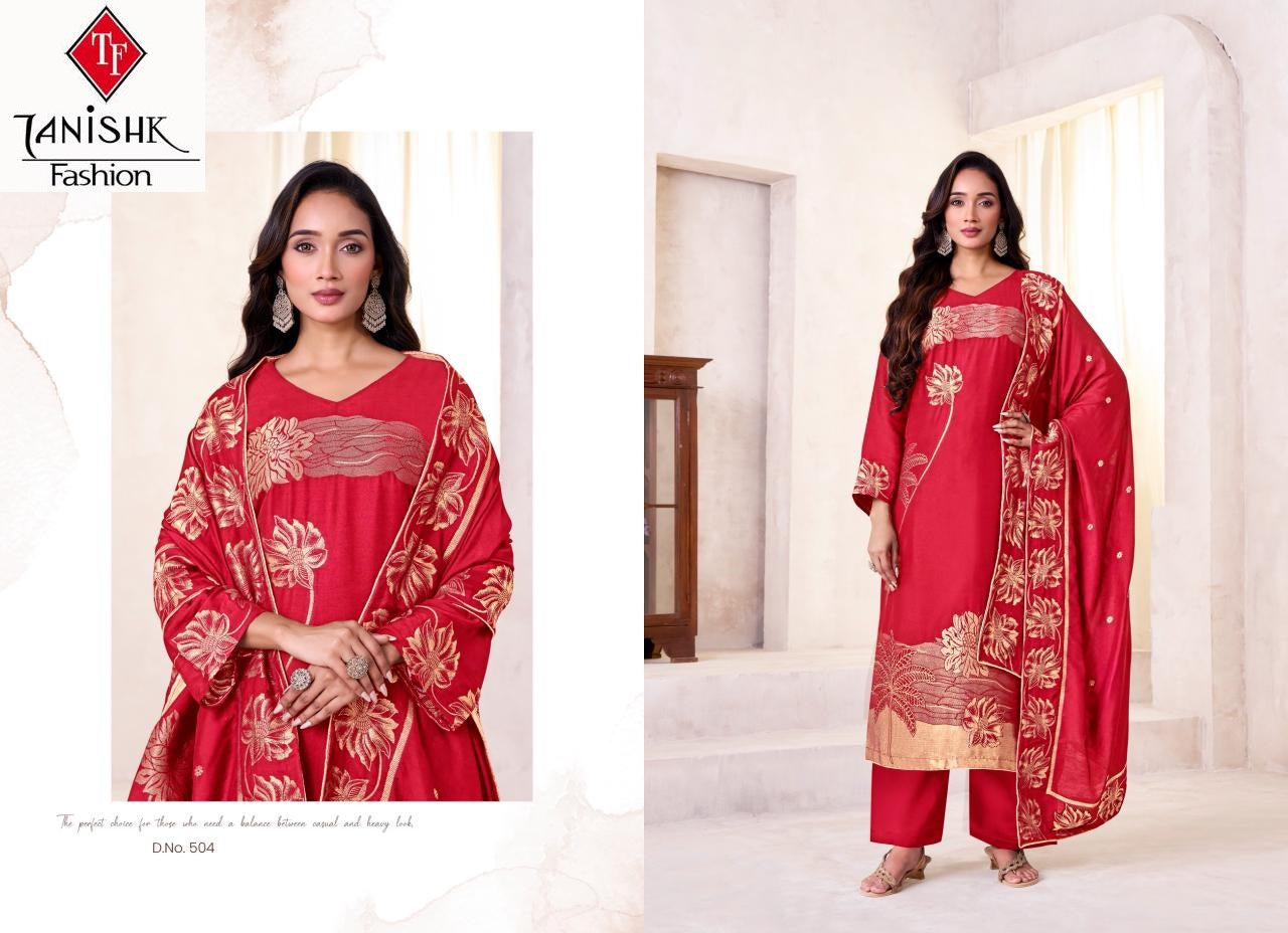 Zeya Tanishk Fashion Pure Viscose Muslin Plazzo Style Suits Wholesale Price