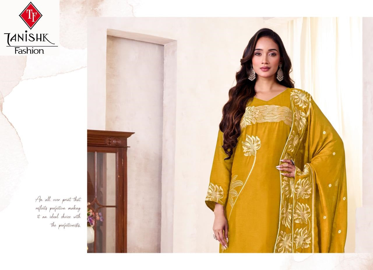 Zeya Tanishk Fashion Pure Viscose Muslin Plazzo Style Suits Wholesale Price