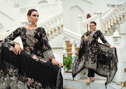 Zhuri Kaavish Viscose Pashmina Suits Supplier