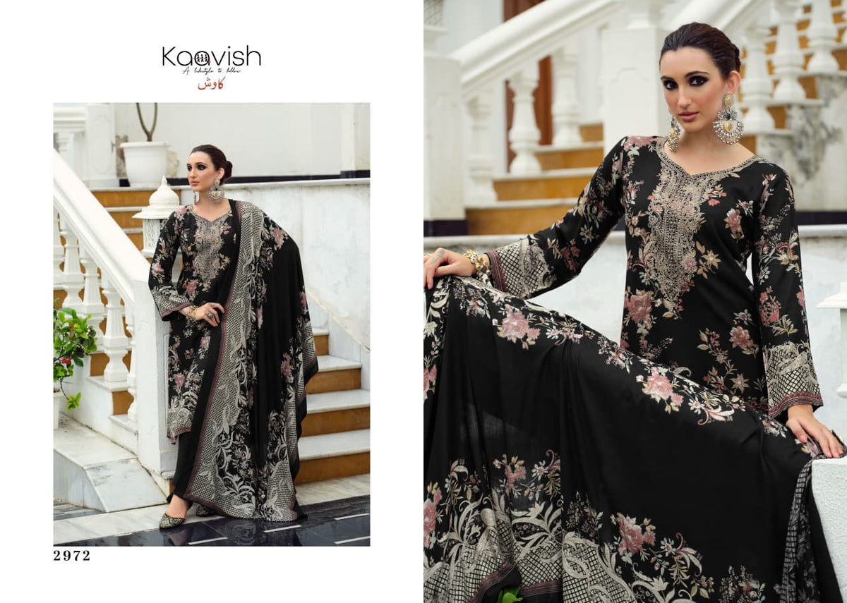 Zhuri Kaavish Viscose Pashmina Suits Supplier